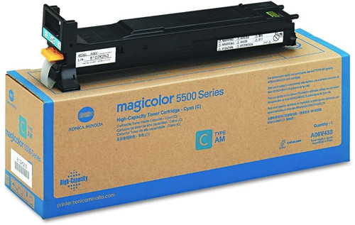 A06V433 | Original Konica Minolta Toner Cartridge - Cyan