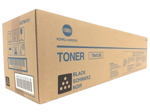 A0TM131 | TN413K | Original Konica Minolta Toner Cartridge - Black