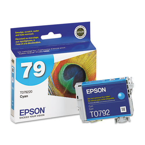 T079220 | Epson® 79 | Original Epson® Claria® High-Yield Ink Cartridge - Cyan