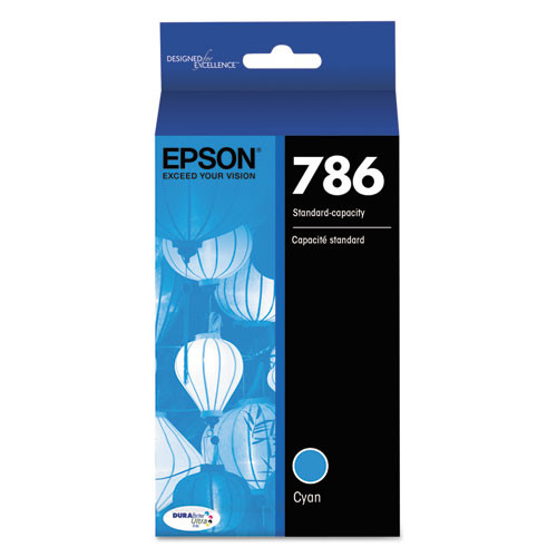 T786220-S | Epson® 786 | Original Epson® DURABrite Ultra® Ink Cartridge - Cyan