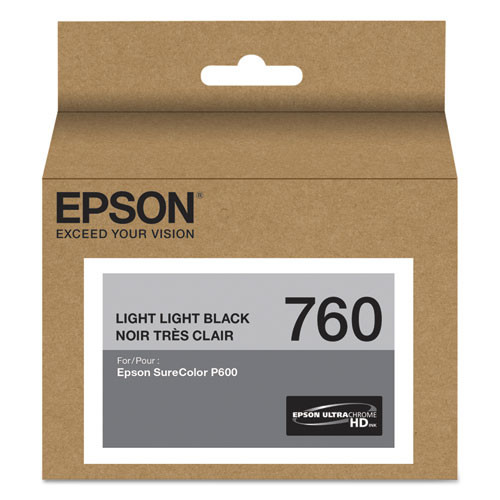 T760920 | Epson® 760 | Original Epson® UltraChrome® HD Ink Cartridge - Light Black