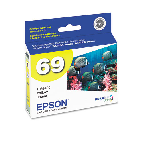 T069420-S | Epson® 69 | Original Epson® DURABrite® Ink Cartridge - Yellow