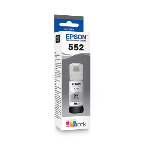 T552520-S | Epson® T552 | Original Epson® High-Yield Ink Cartridge - Gray