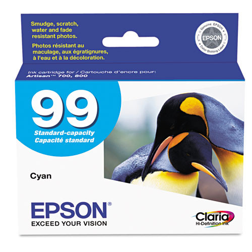 T099220-S | Epson® 99 | Original Epson® Claria® Ink Cartridge - Cyan