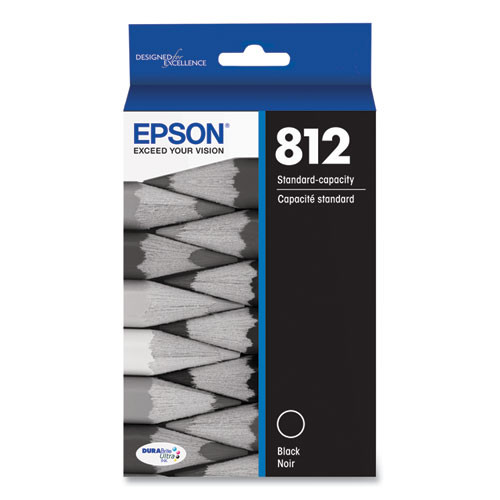 T812120-S | Epson® T812 | Original Epson® DURABrite Ultra® Ink Cartridge - Black