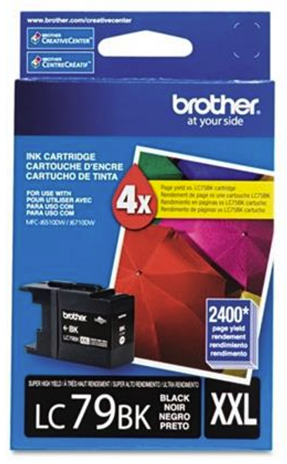 Original Brother LC-79 Black Super High-Yield Ink Cartridge