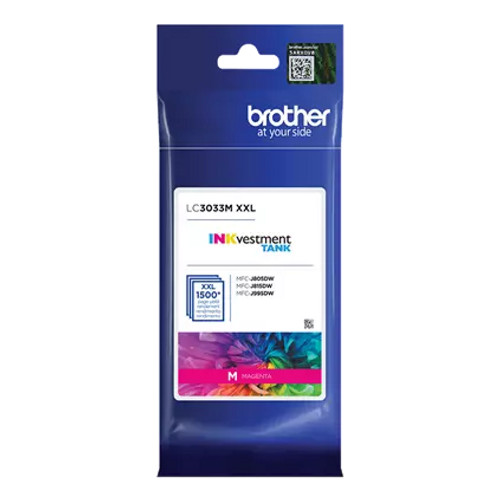 LC-3033MS | Original Brother Inkvestment Tank Super High-Yield Ink Cartridge - Magenta