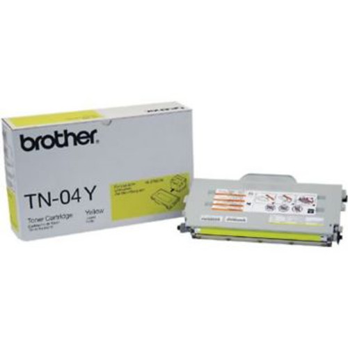 Original Brother TN-04Y Yellow Laser Toner Cartridge