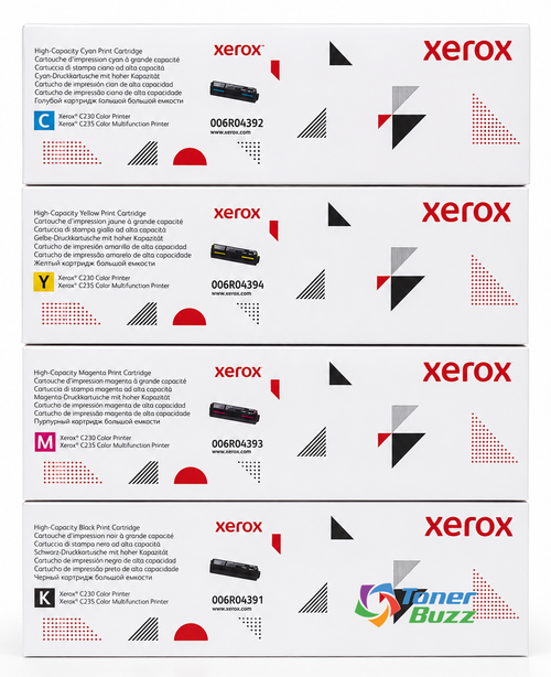 Xerox Set | 006R04391, 006R04392, 006R04393, 006R04394 | 4-Pack