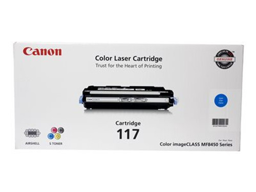 2577B001 | Canon 117 Original Canon Toner Cartridge - Cyan