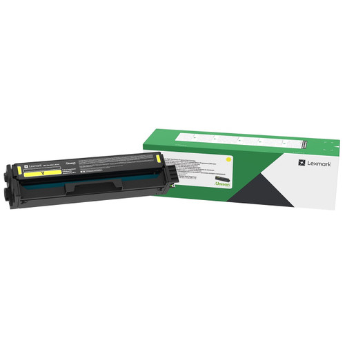 Original Lexmark C331HY0 Yellow High-Yield Toner Cartridge