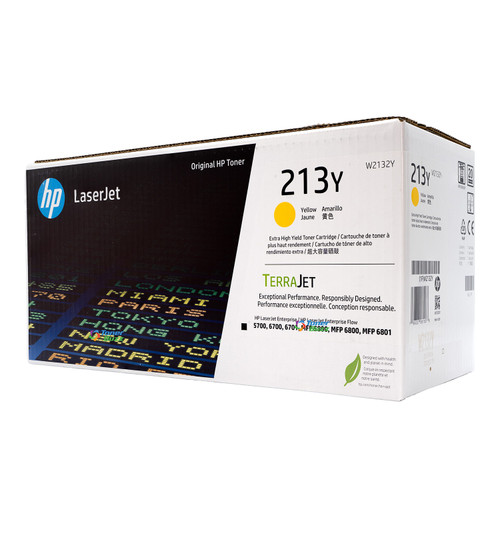 HP 213Y | W2130Y | Original HP Black Toner Cartridge – Extra High