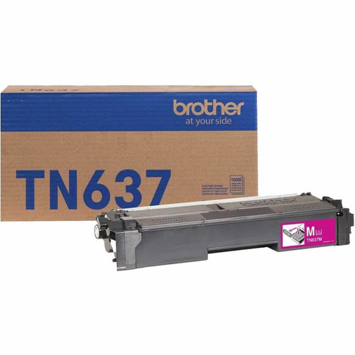 TN-637M | Original Brother Ultra High-Yield Toner Cartridge - Magenta