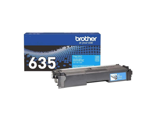 TN-635C | Original Brother Standard Yield Toner Cartridge - Cyan