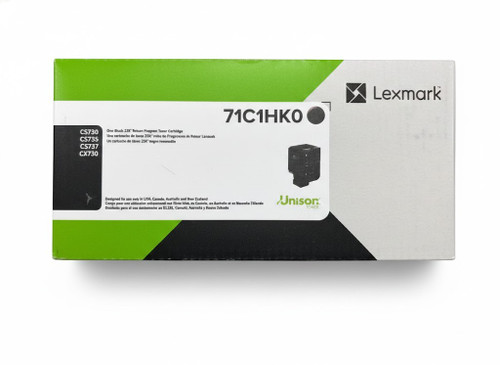 71C1HK0 | CS730/CX730 | Original Lexmark High-Yield Toner Cartridge - Black