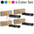 Original Xerox Phaser 6600 Black Cyan Magenta Yellow High Capacity Toner Cartridge 4-Pack 106R02225 106R02226 106R02227 106R02228