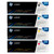 HP 125A SET | CB540A CB541A CB542A CB543A | Original HP Toner Cartridge - Black, Cyan, Magenta, Yellow