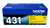 Brother TN-431 Set | 4-Pack Original Toner Combo | 4 Colors