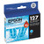 T127220-S | Epson® 127 | Original Epson® DURABrite Ultra® Extra High-Yield Ink Cartridge - Cyan