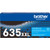 TN-635XXLC | Original Brother Super High-Yield Toner Cartridge - Cyan
