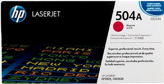 HP 504A (CE253A) Magenta LaserJet toner cartridge