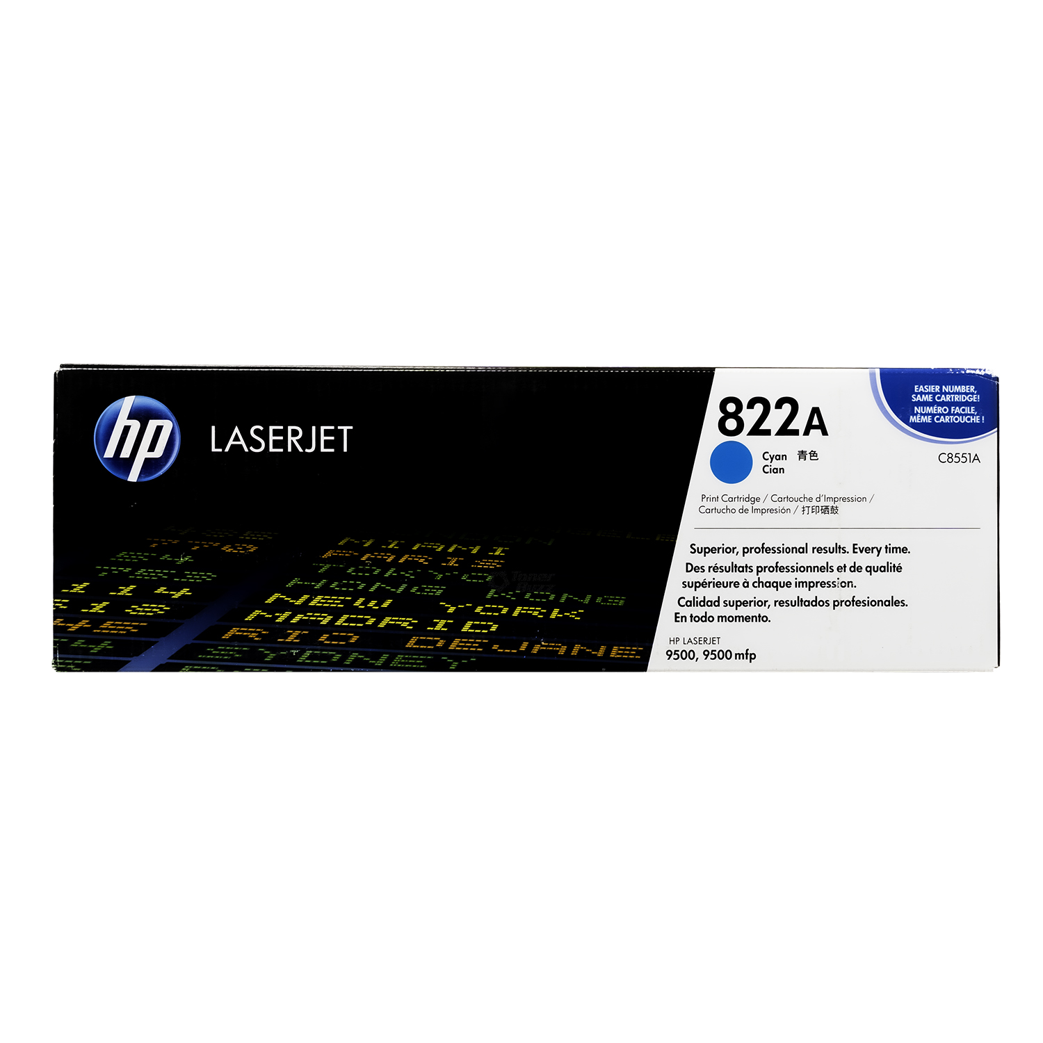 C8551A | HP 822A | Original HP LaserJet Toner Cartridge - Cyan