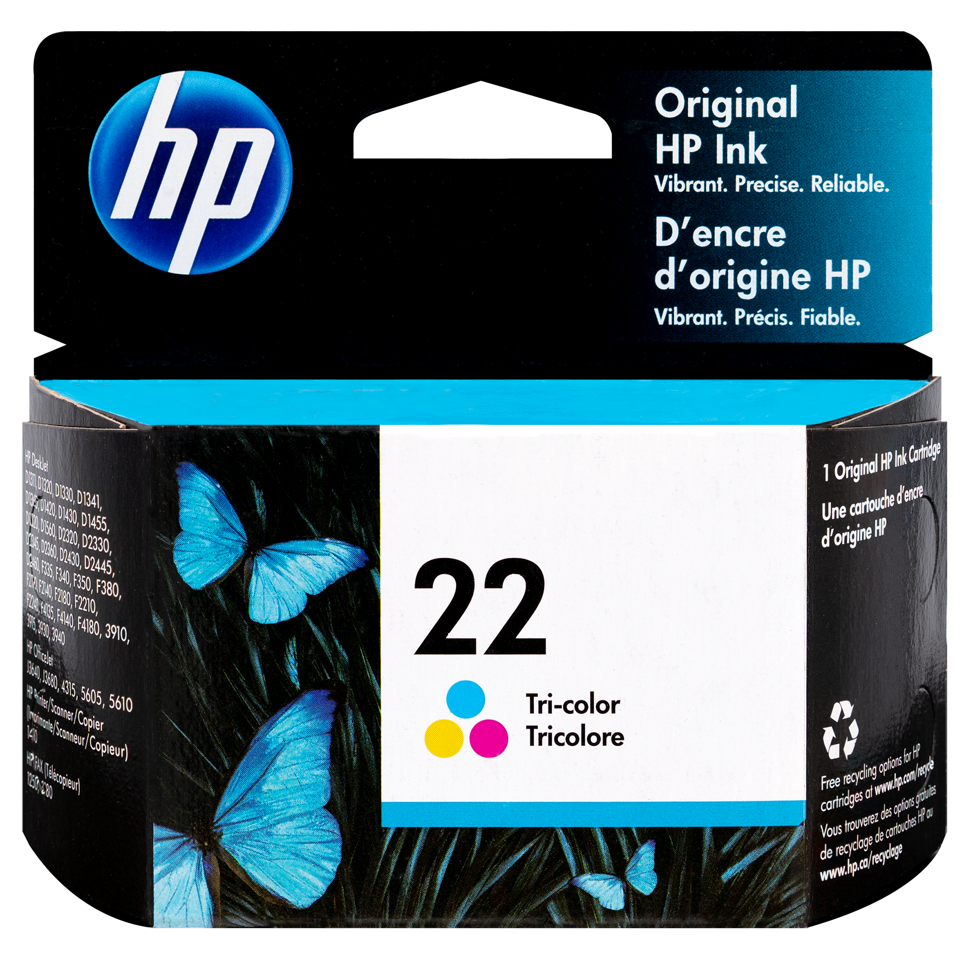 C9352AN | HP 22 | Original HP Ink Cartridge – Tri-Color