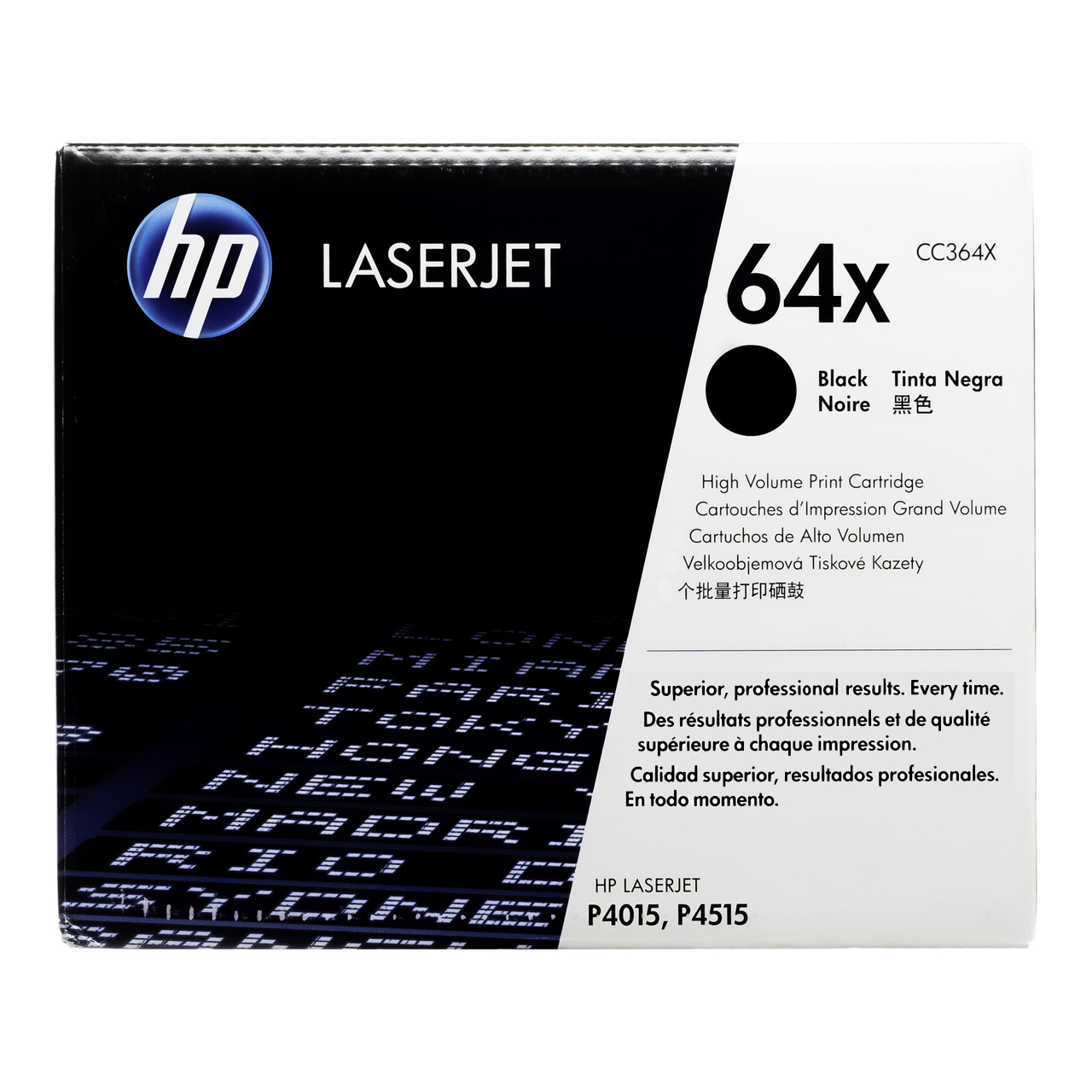 CC364X | HP 64X | Original HP High-Yield Toner Cartridge – Black