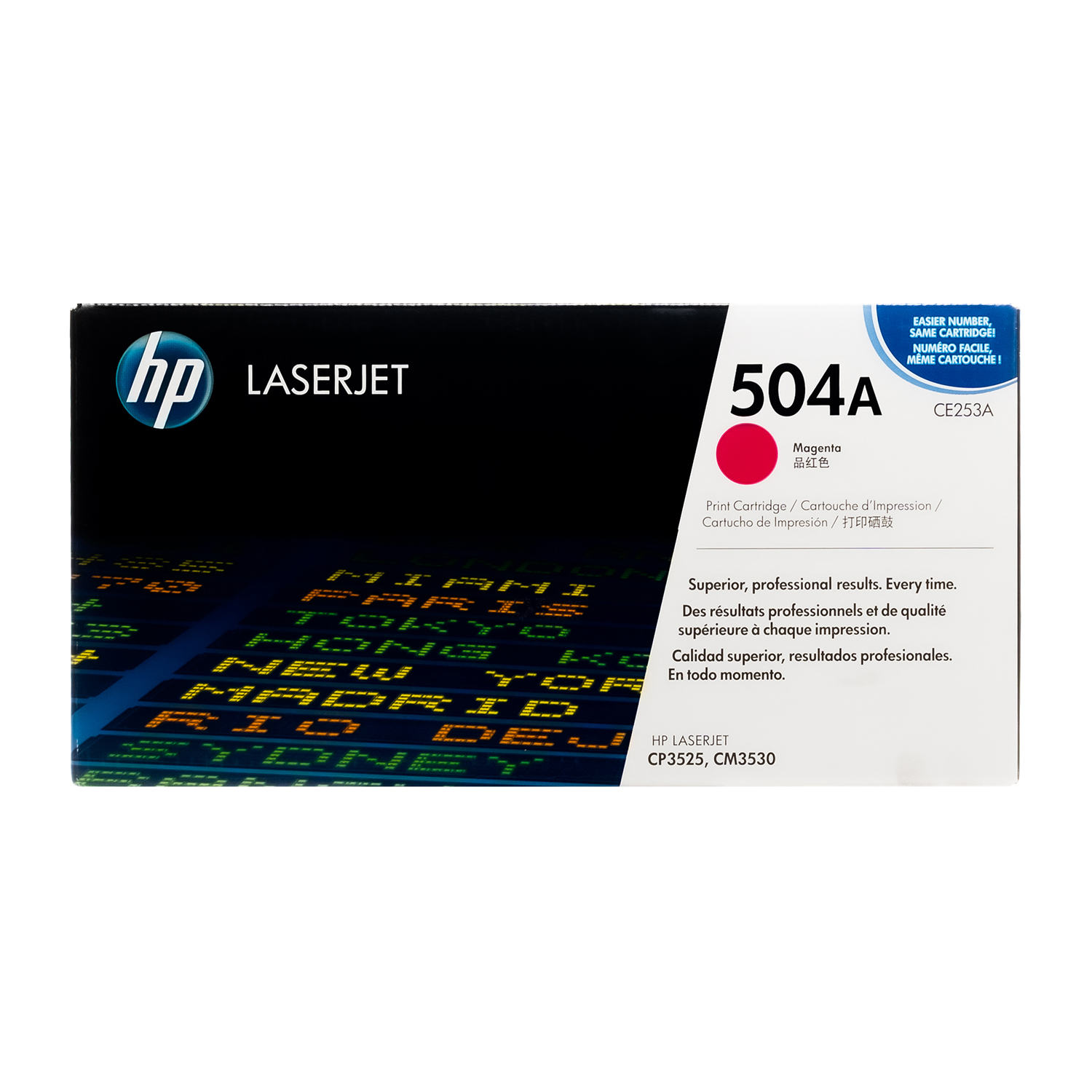 CE253A | HP 504A | Original HP Toner Cartridge – Magenta