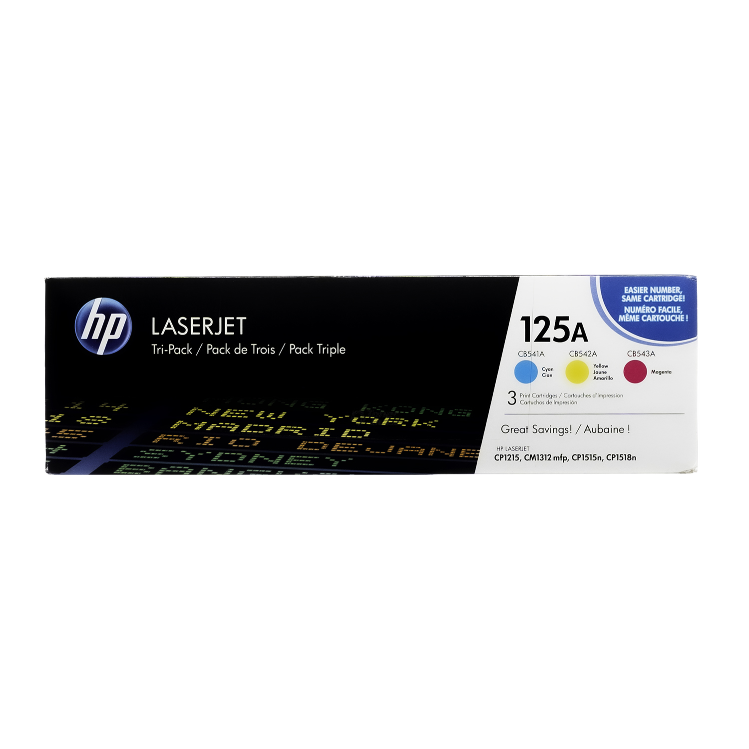CE259A | HP 125A | Original HP Triple Pack Toner Cartridge – Tri-Color -  Toner Buzz
