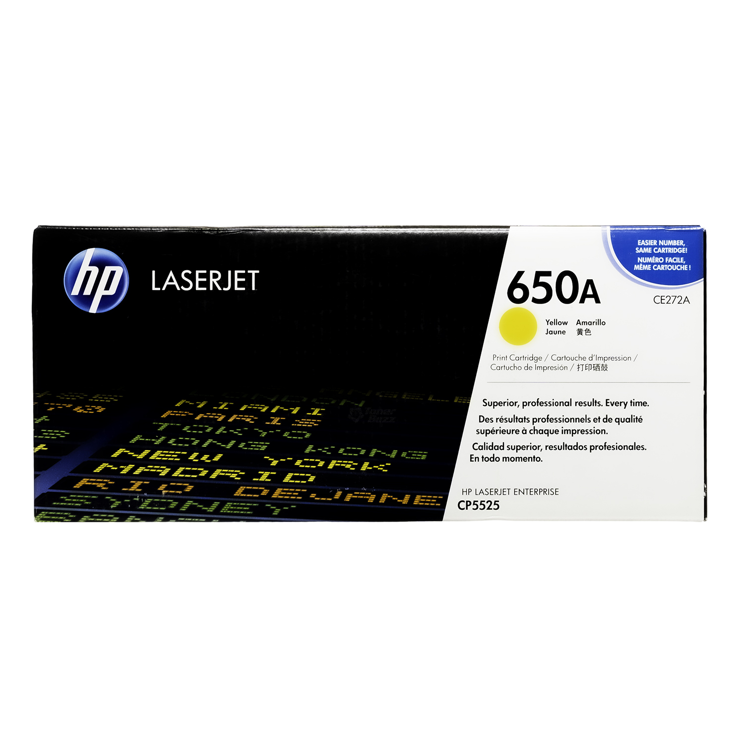 HP LASERJET 650A イエロートナーカートリッジ CE272A 650A-Y-F-