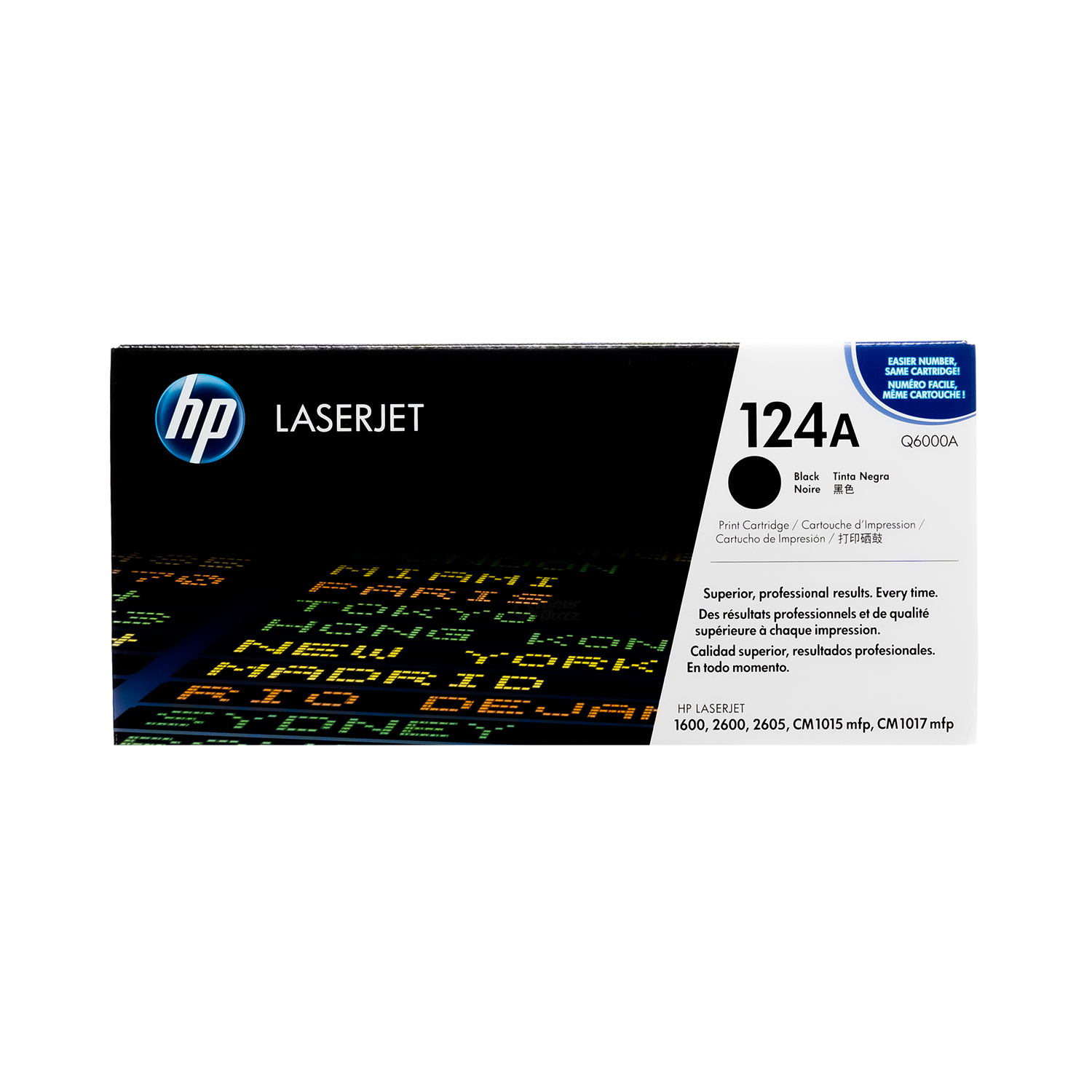 Q6000A | HP 124A | Original HP Toner Cartridge – Black