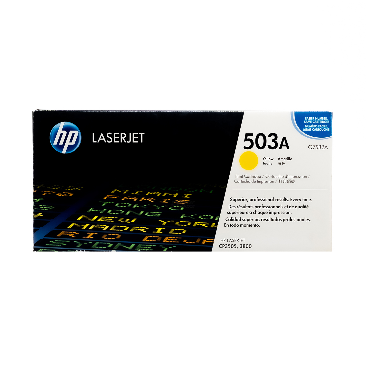 Q7582A | HP 503A | Original HP Toner Cartridge – Yellow