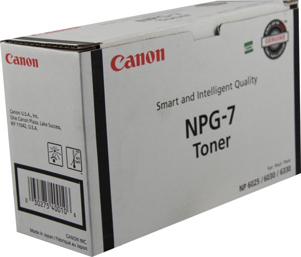 Original Canon NPG-7 1377A002AA Black Laser Toner Cartridge