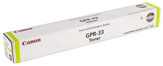 Original Canon GPR-33 2804B003AA Yellow Toner