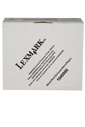 1040990 | Original Lexmark 6400/6408 Rib 6/Pk - Black