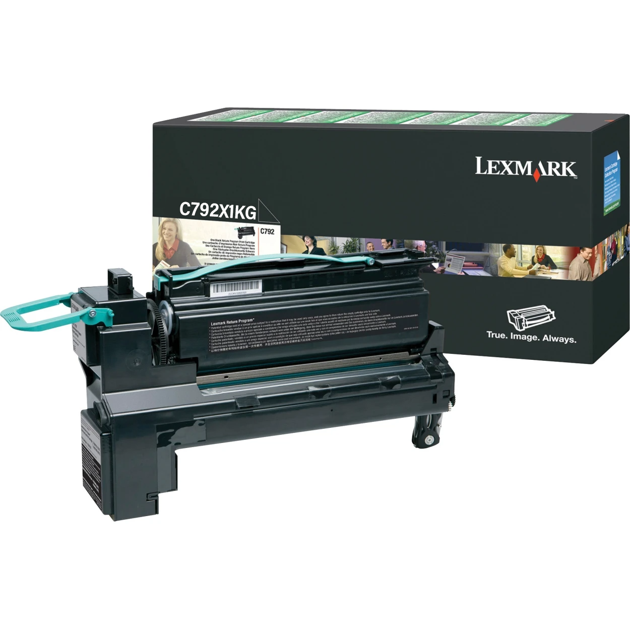 Original Lexmark C792X1KG C792 Black Extra High Yield Toner Cartridge