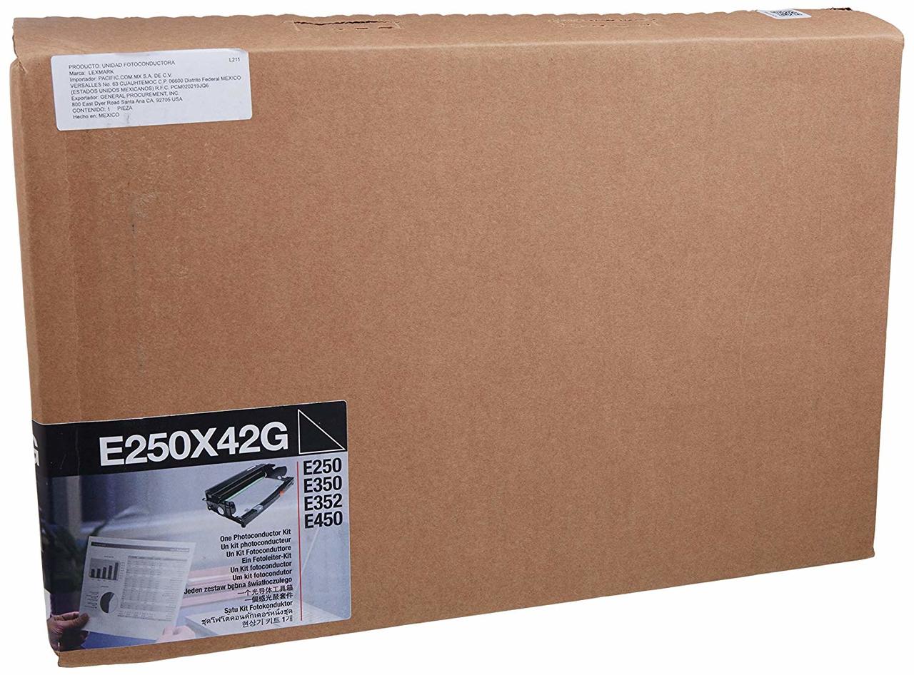 E250x42g Original Lexmark Photoconductor Drum Black Toner Buzz