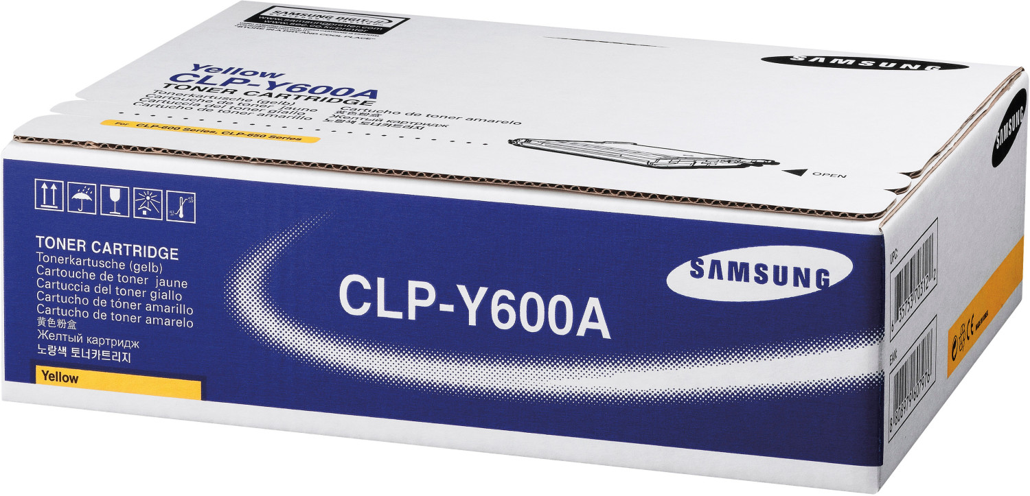 CLPY660A | Original Samsung (CLP-Y660A) Toner Cartridge – Yellow
