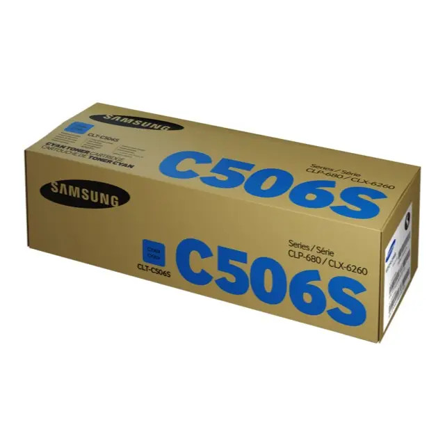 CLTC506S | Original Samsung (CLT-C506S) Toner Cartridge – Cyan