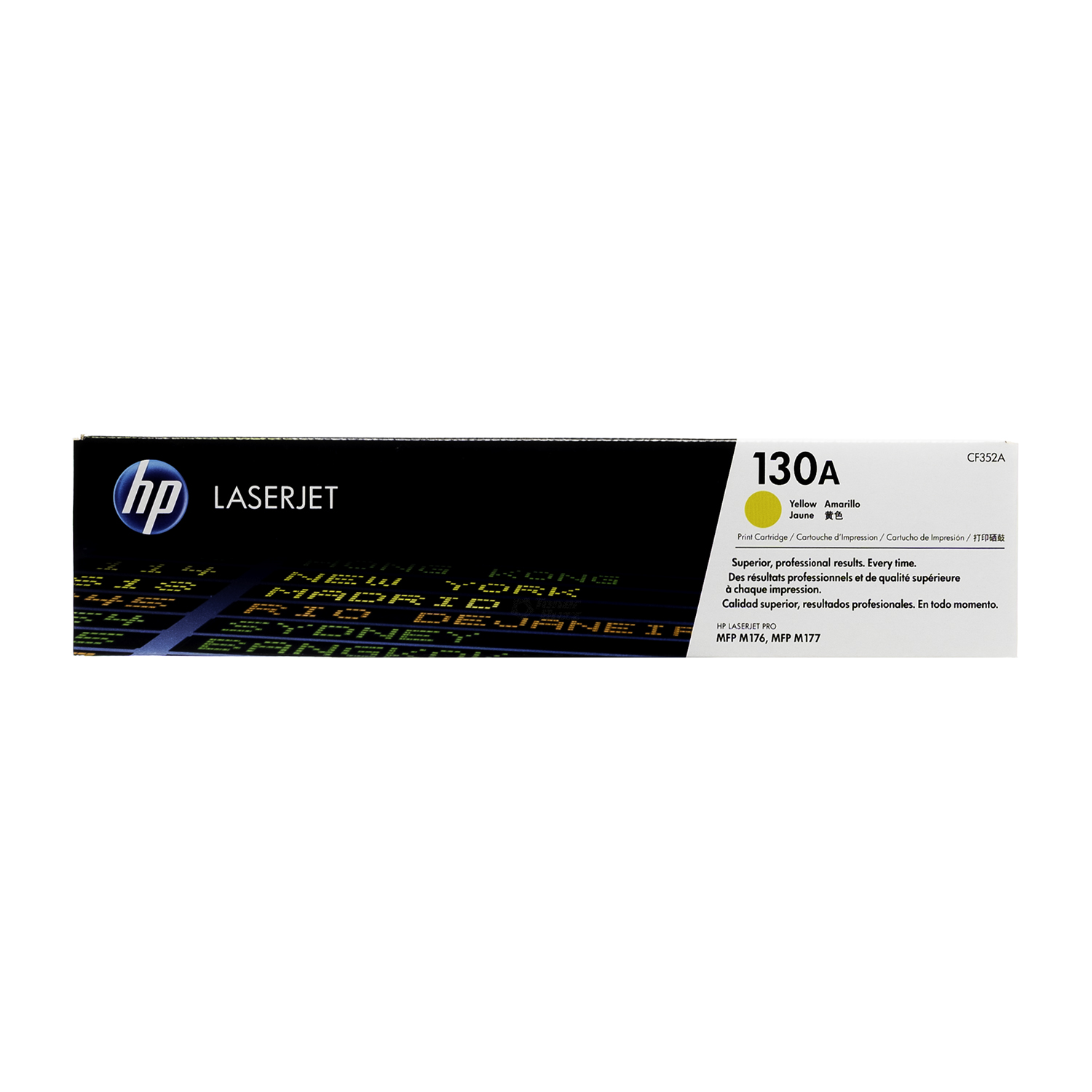 CF352A | HP 130A | Original HP LaserJet Toner Cartridge - Yellow