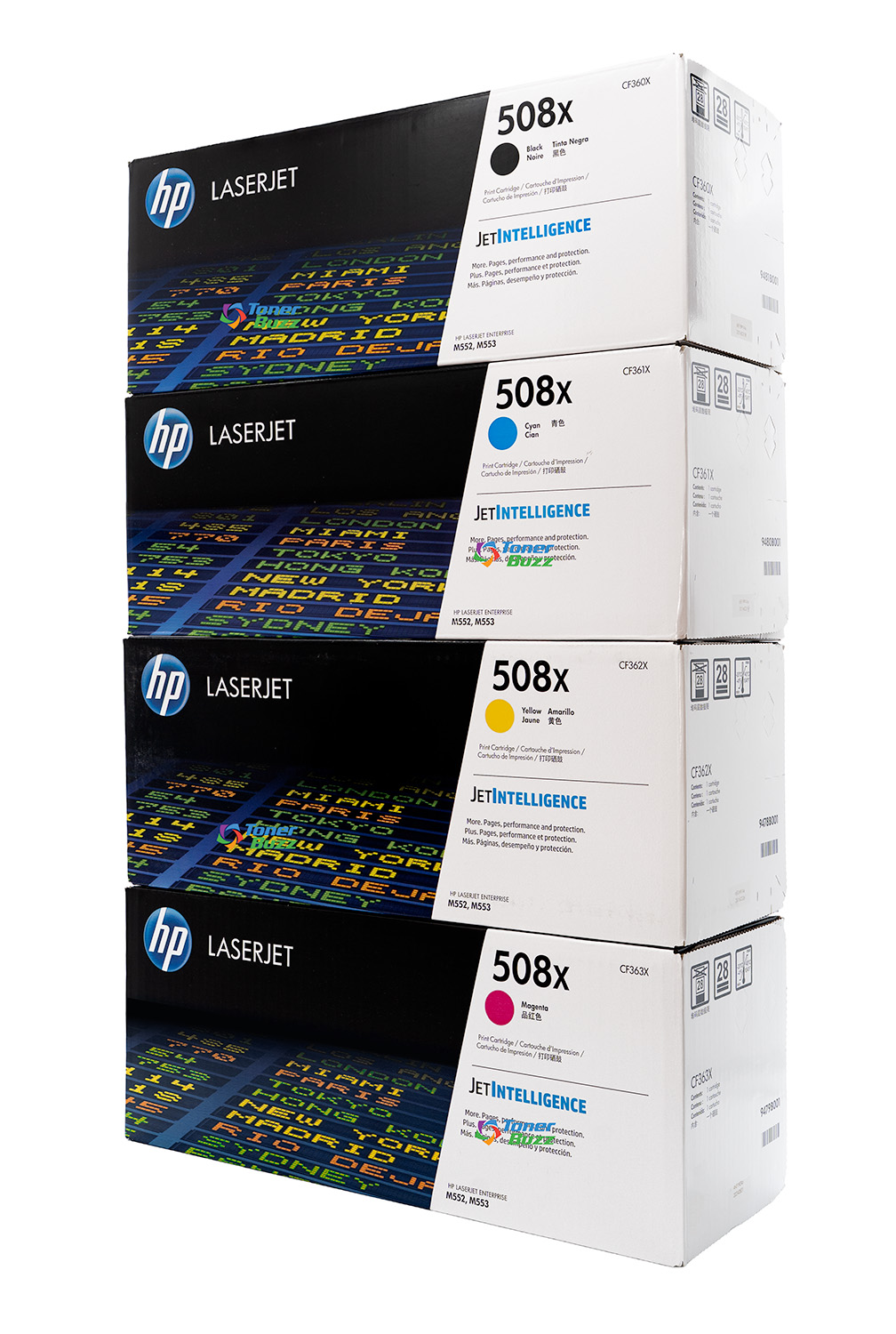 プリンター・複合機 HP 508X CF360X HP 508X High Yield Black Original LaserJet Toner Cartridge