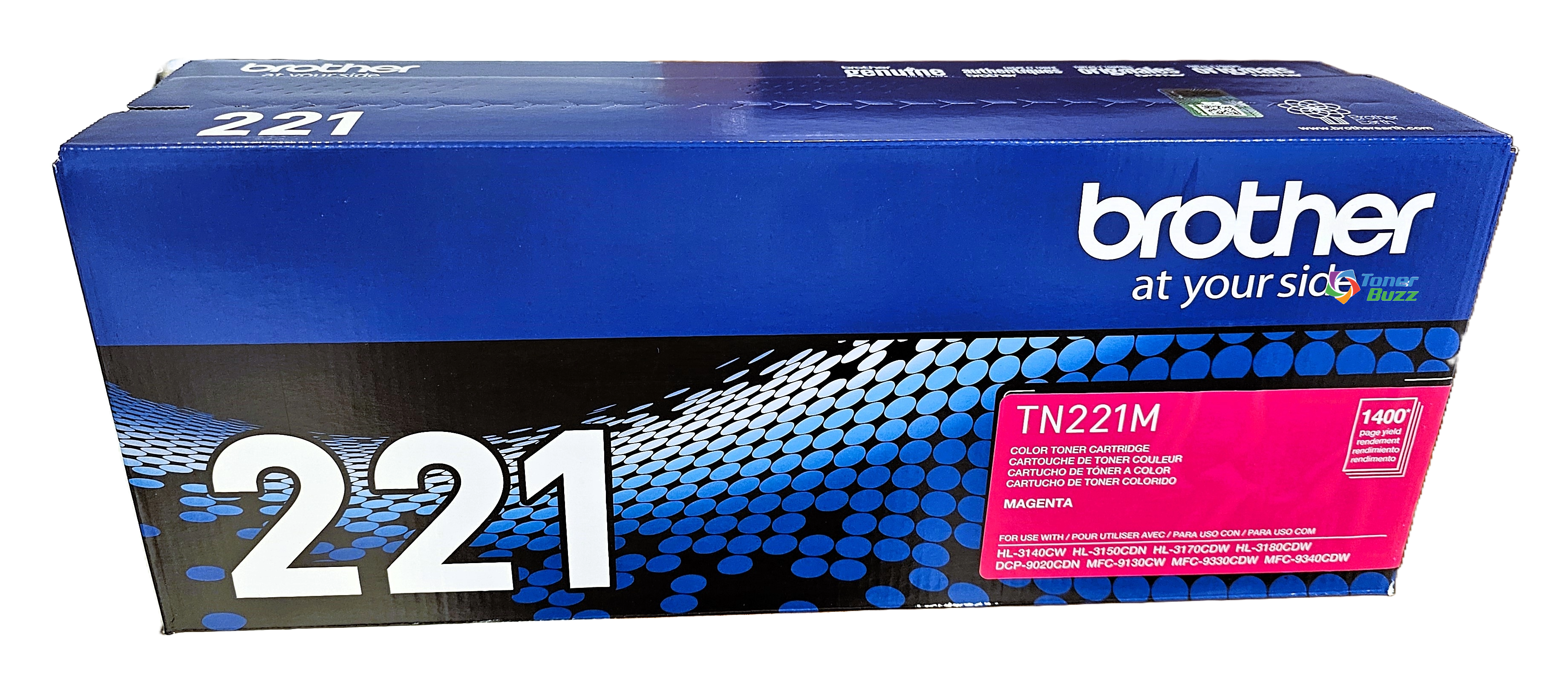 TN-221M | Original Brother Toner Cartridge – Magenta