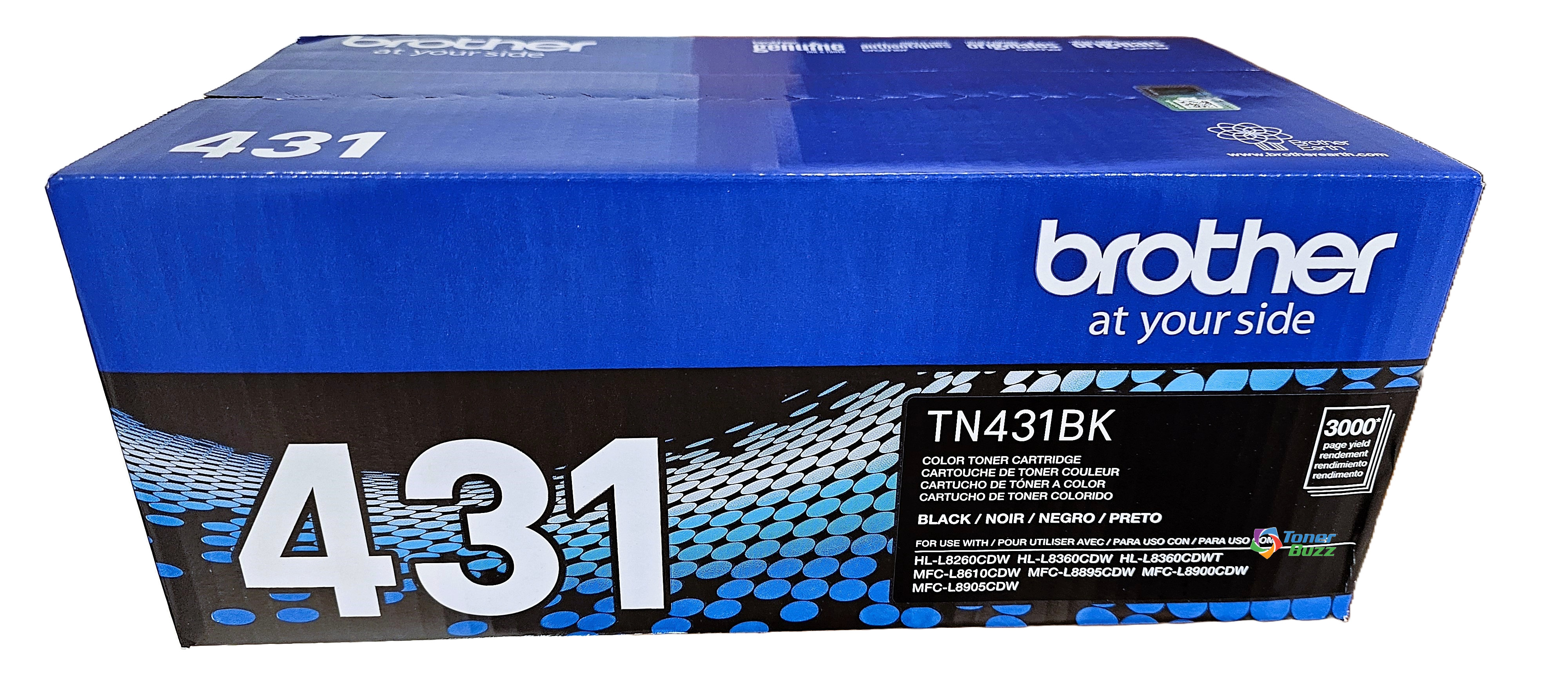 TN-431BK | Original Brother Toner Cartridge – Black