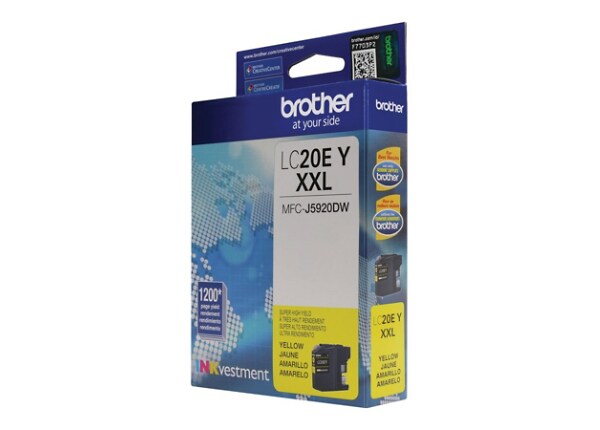 LC-20 | Original Brother Extra High-Yield Ink Cartridge – Yellow