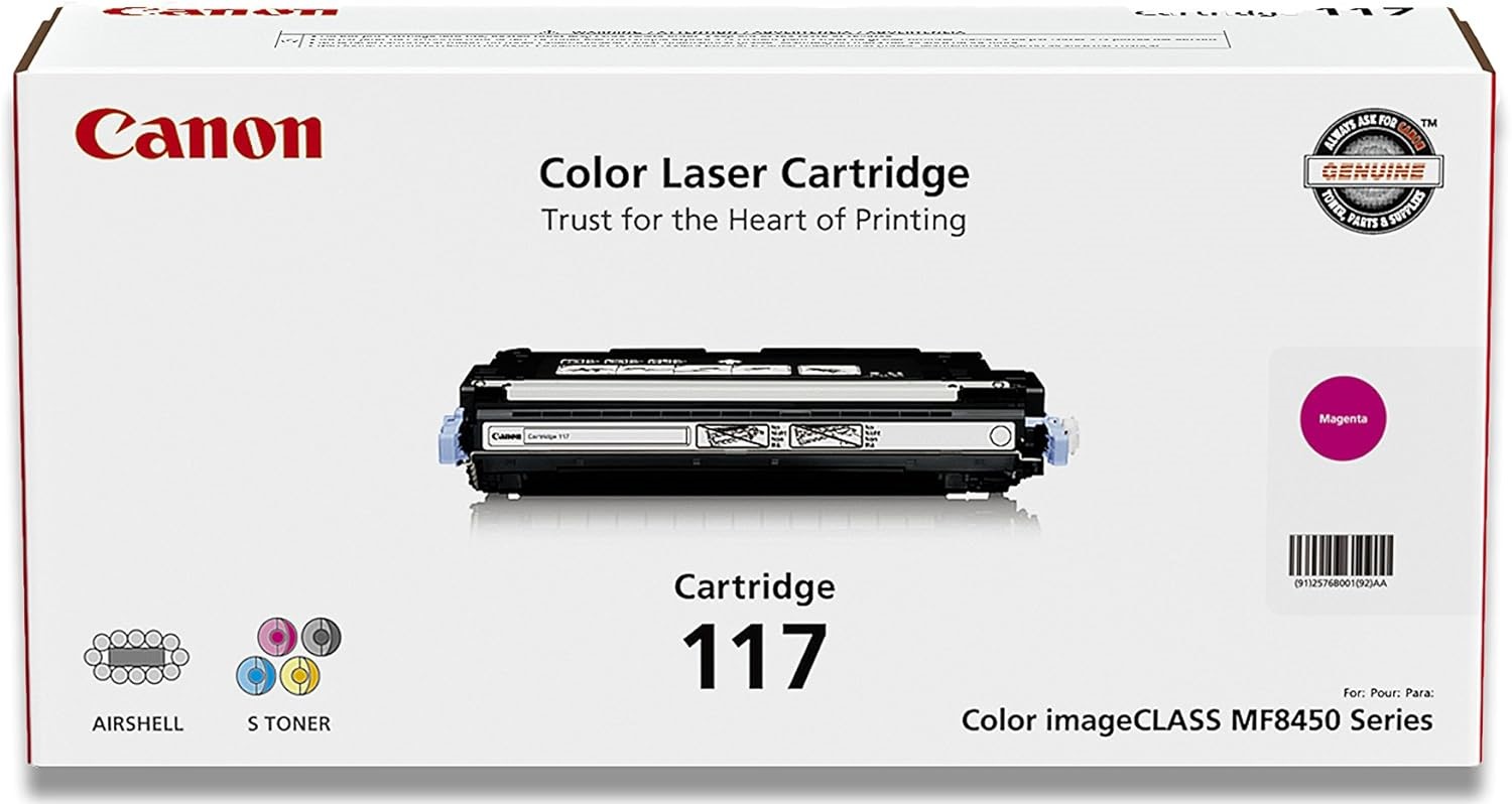 2576B001AA | Canon 117 | Original Canon Laser Toner Cartridge - Magenta