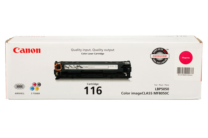 1978B001 | Canon 116 | Original Canon Laser Toner Cartridge - Magenta