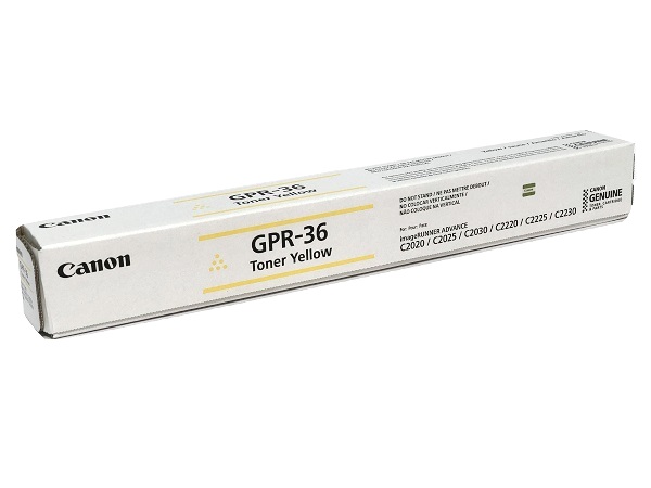 3785B003AA | Canon GPR-36 | Original Canon Laser Toner Cartridge - Yellow