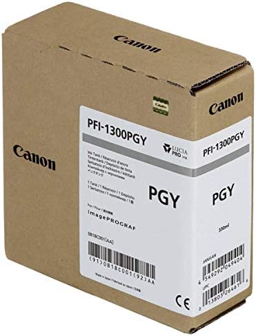0818C001 | Canon PFI-1300 | Original Canon Ink Cartridge - Photo Gray