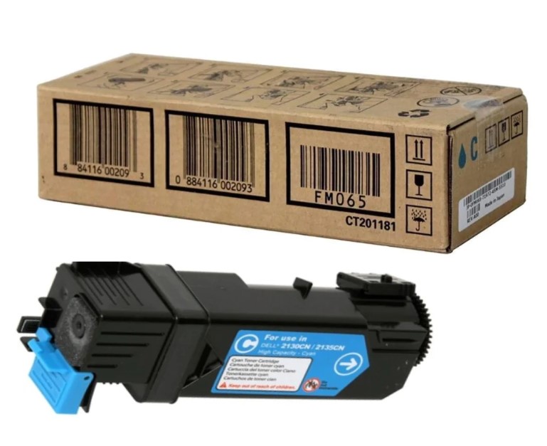 FM065 | Original Dell Toner Cartridge - Cyan